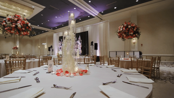 Wedding venue reception